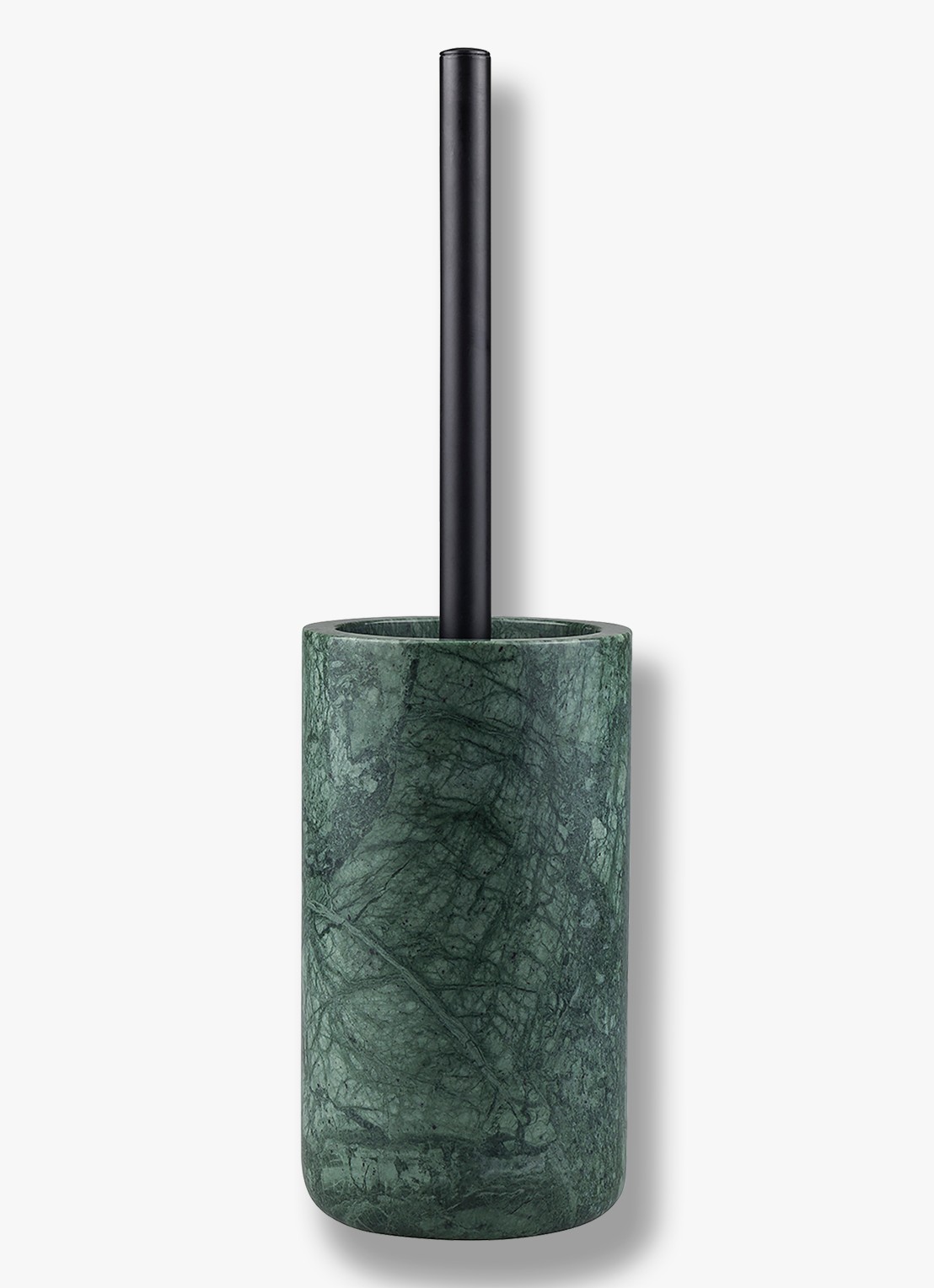 Mette Ditmer Marble toiletborstel met houder - voorkant groen
