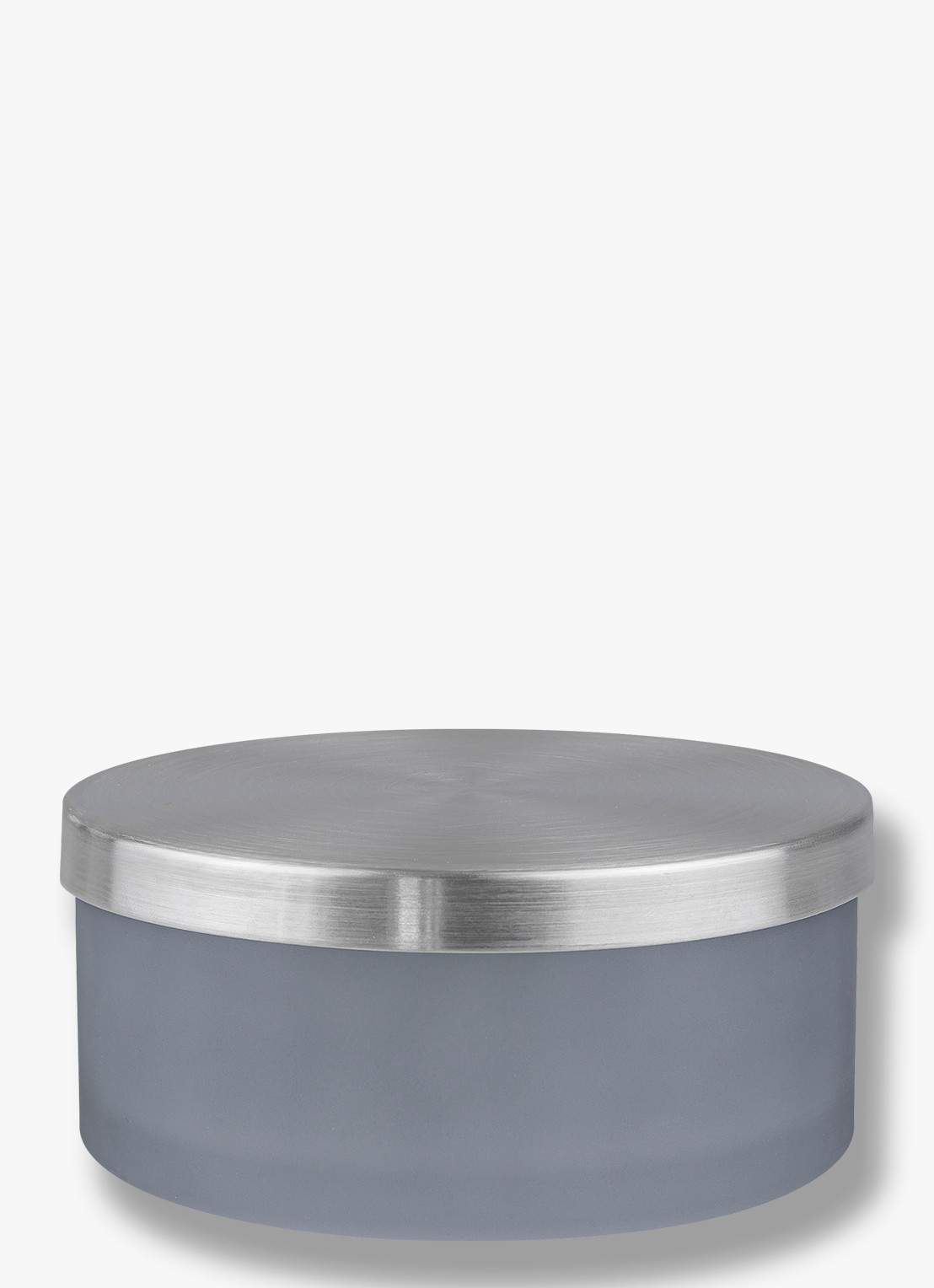 Mette Ditmer Modest pot met deksel 11 cm - voorkant 2 blauw