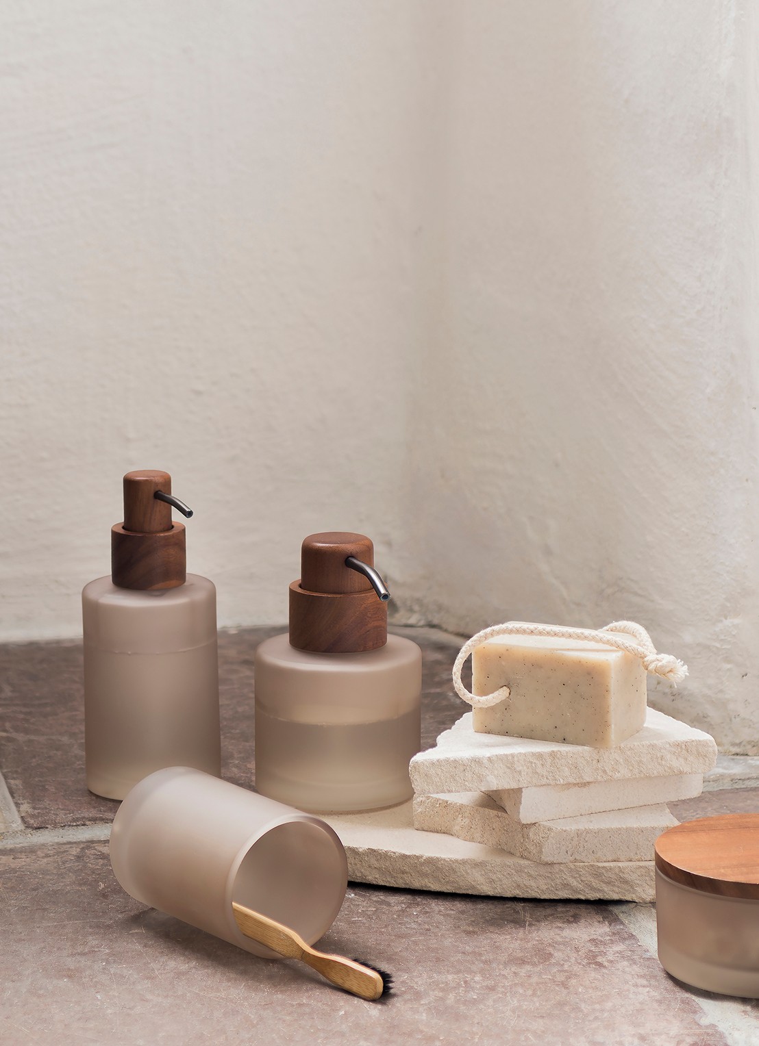 Mette Ditmer Modest tandenborstelhouder - detail 4 creme