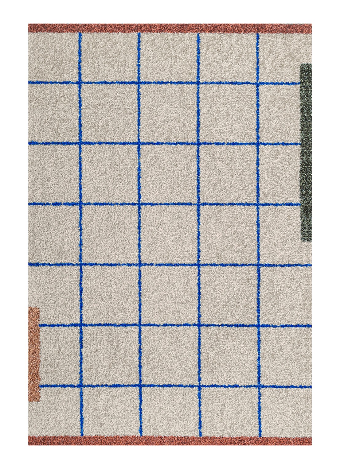 Mette Ditmer Network universele mat 80 x 55 cm - voorkant zand