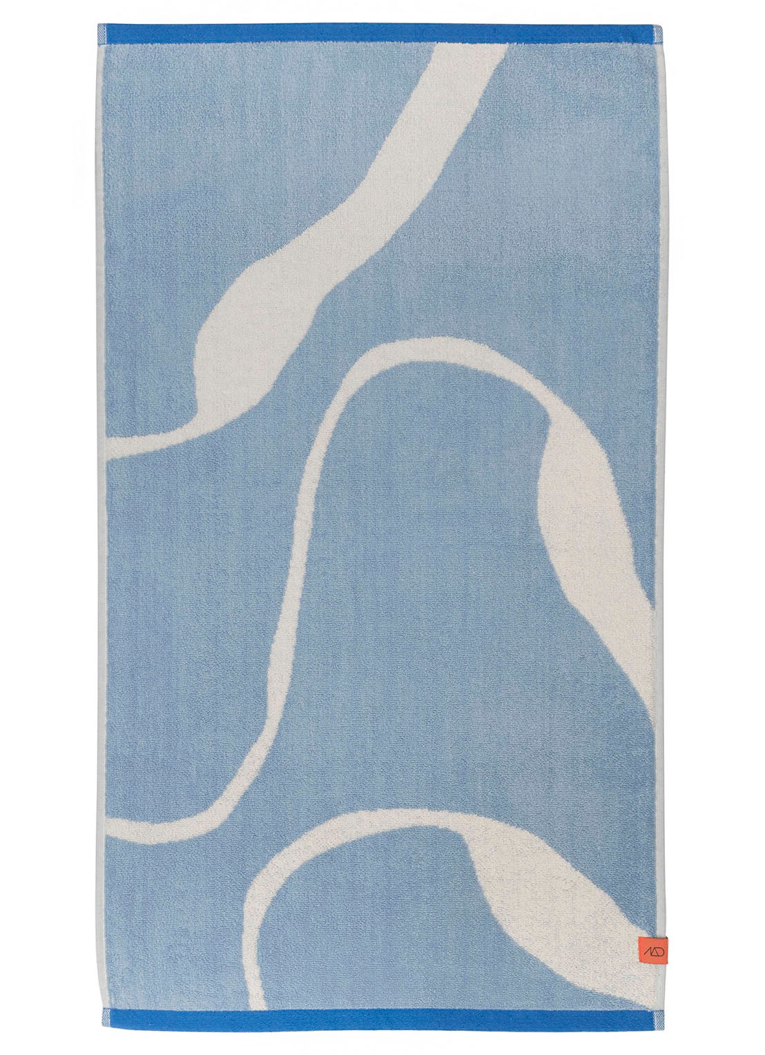 Mette Ditmer Nova Arte badlaken - 500 gr/m2 - 133 x 70 cm - voorkant lichtblauw