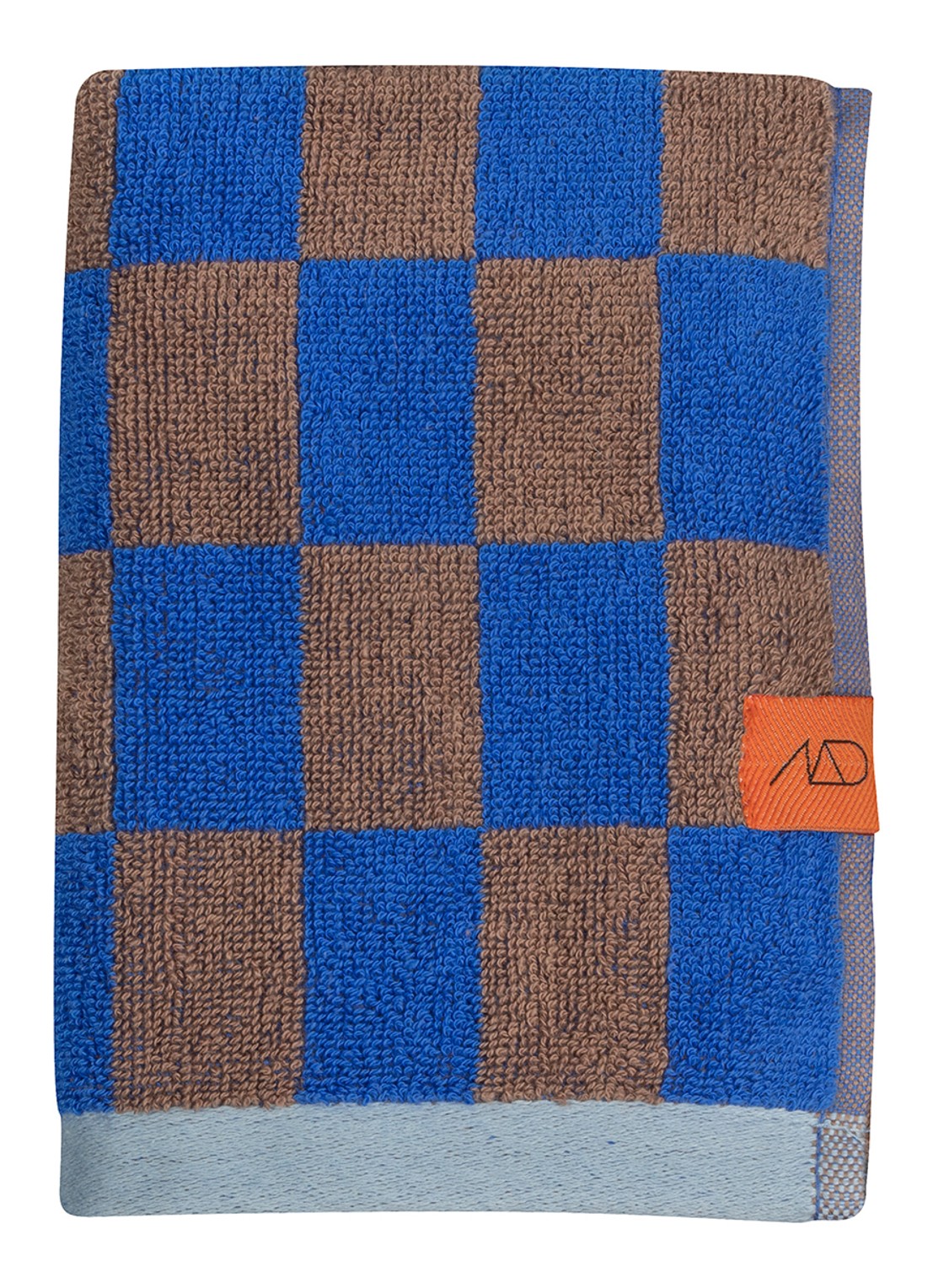 Mette Ditmer Retro badhanddoek - 70 x 133 cm - voorkant 2 blauw