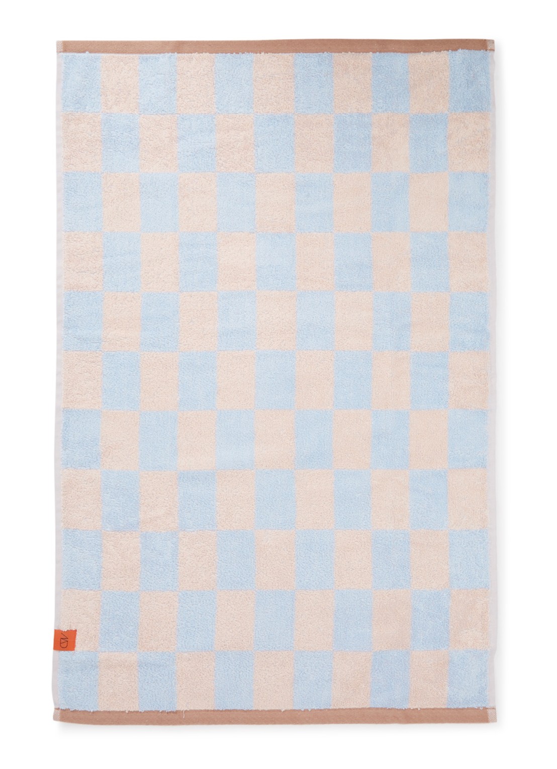 Mette Ditmer Retro  badmat 50 x 80 cm - voorkant lichtblauw