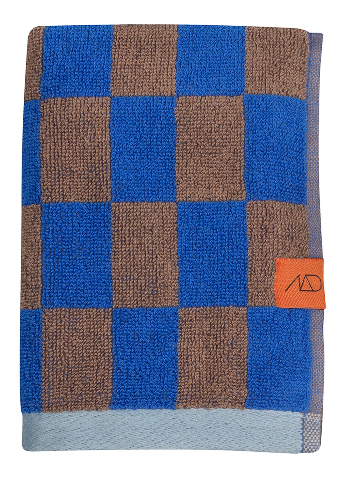 Mette Ditmer Retro gastendoek set van 2 - 40 x 55 cm - voorkant blauw