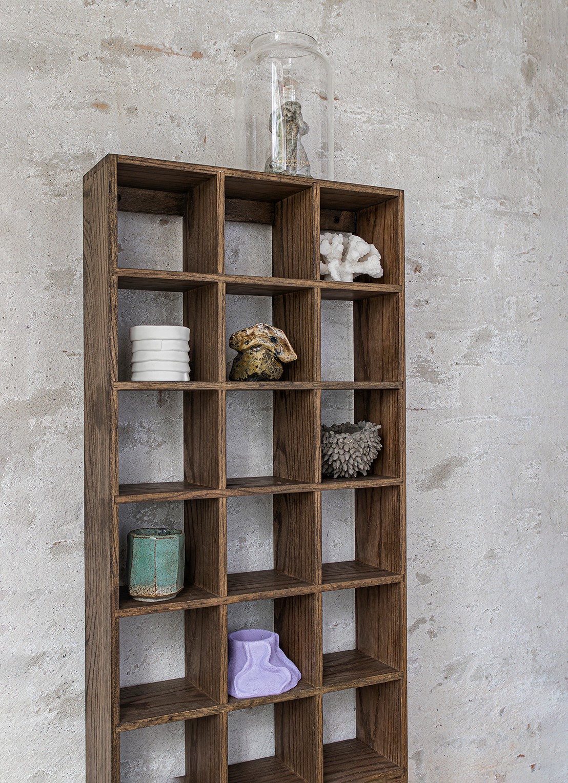 Mette Ditmer Showcase opbergrek 40 x 92 cm - detail 3 donkerbruin