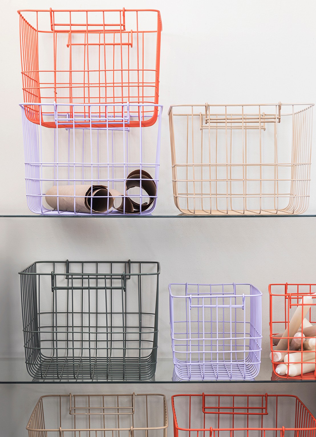 Mette Ditmer Store-it mand 37 x 26 x 20 cm - detail 5 groen