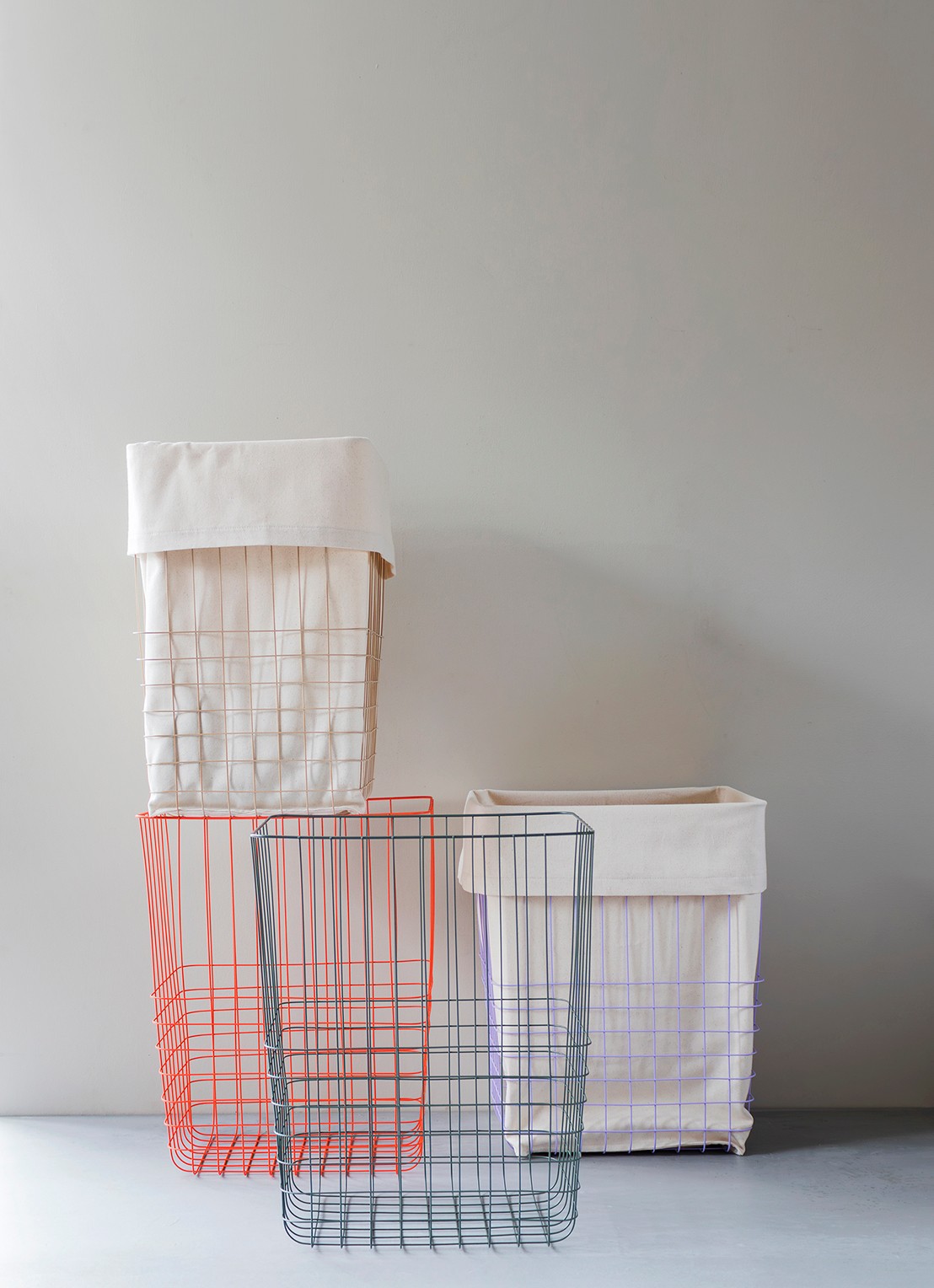 Mette Ditmer Store-it mand 40 x 32 x 50 cm - detail 4 groen