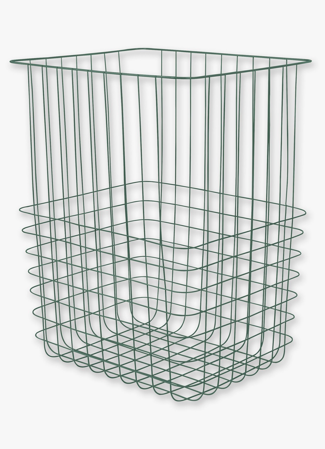 Mette Ditmer Store-it mand 40 x 32 x 50 cm - voorkant 2 groen