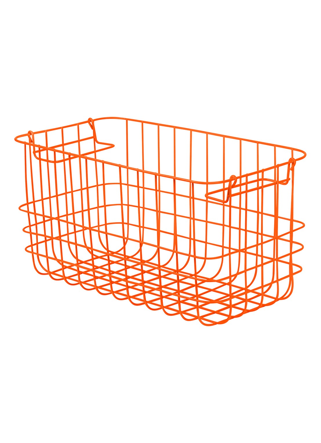 Mette Ditmer Store-It opbergmand 31 x 16 cm - voorkant orange