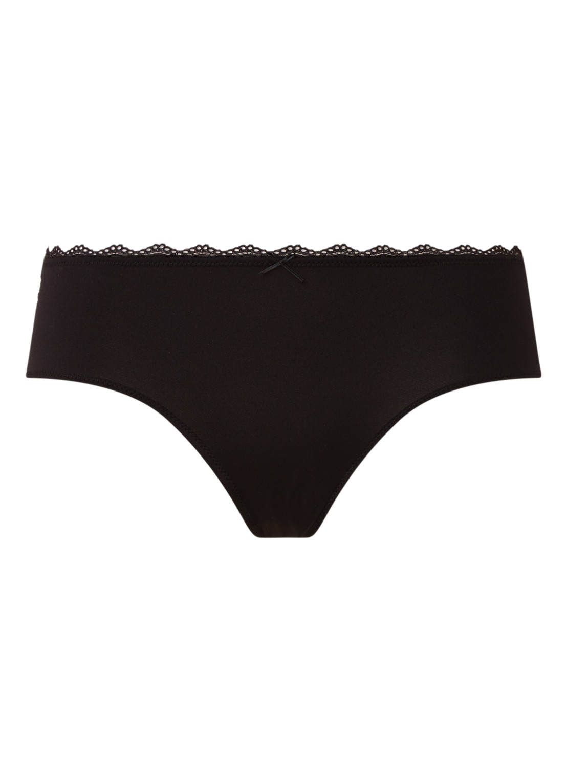 Mey Amorous slip van kant - voorkant zwart