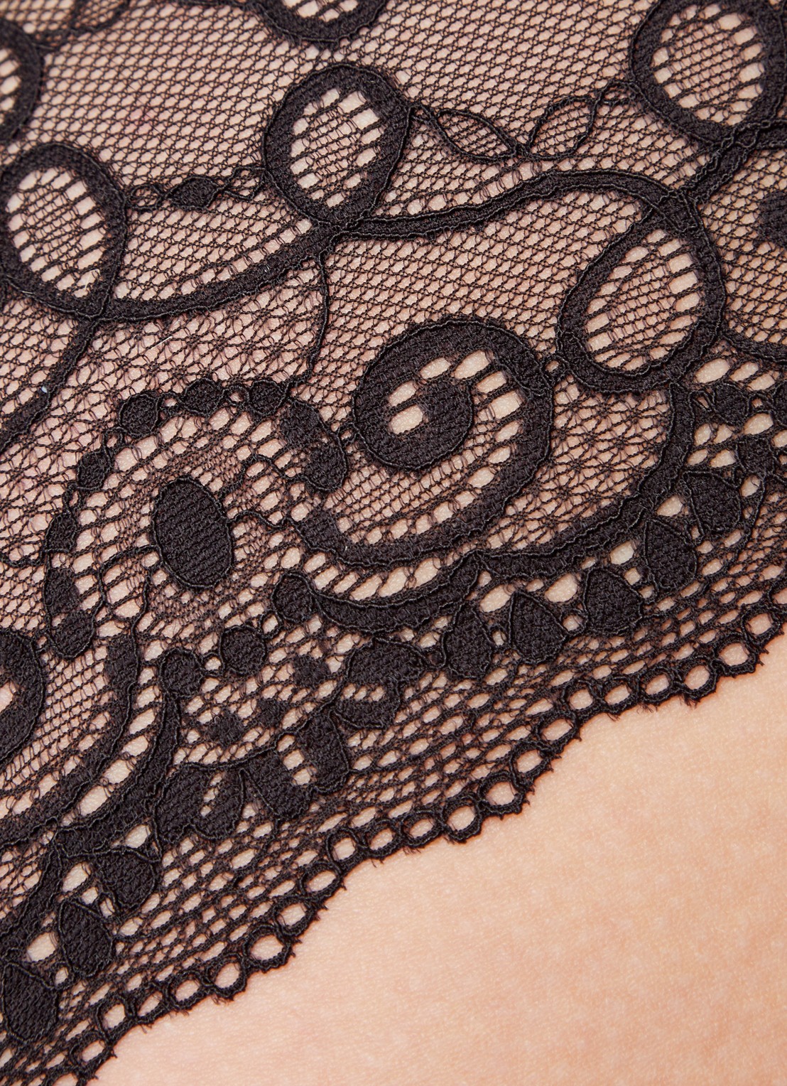 Mey Amorous slip van kant - detail 8 zwart