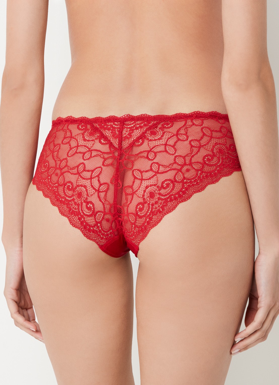 Mey Amorous slip van kant - achterkant 2 vuurrood