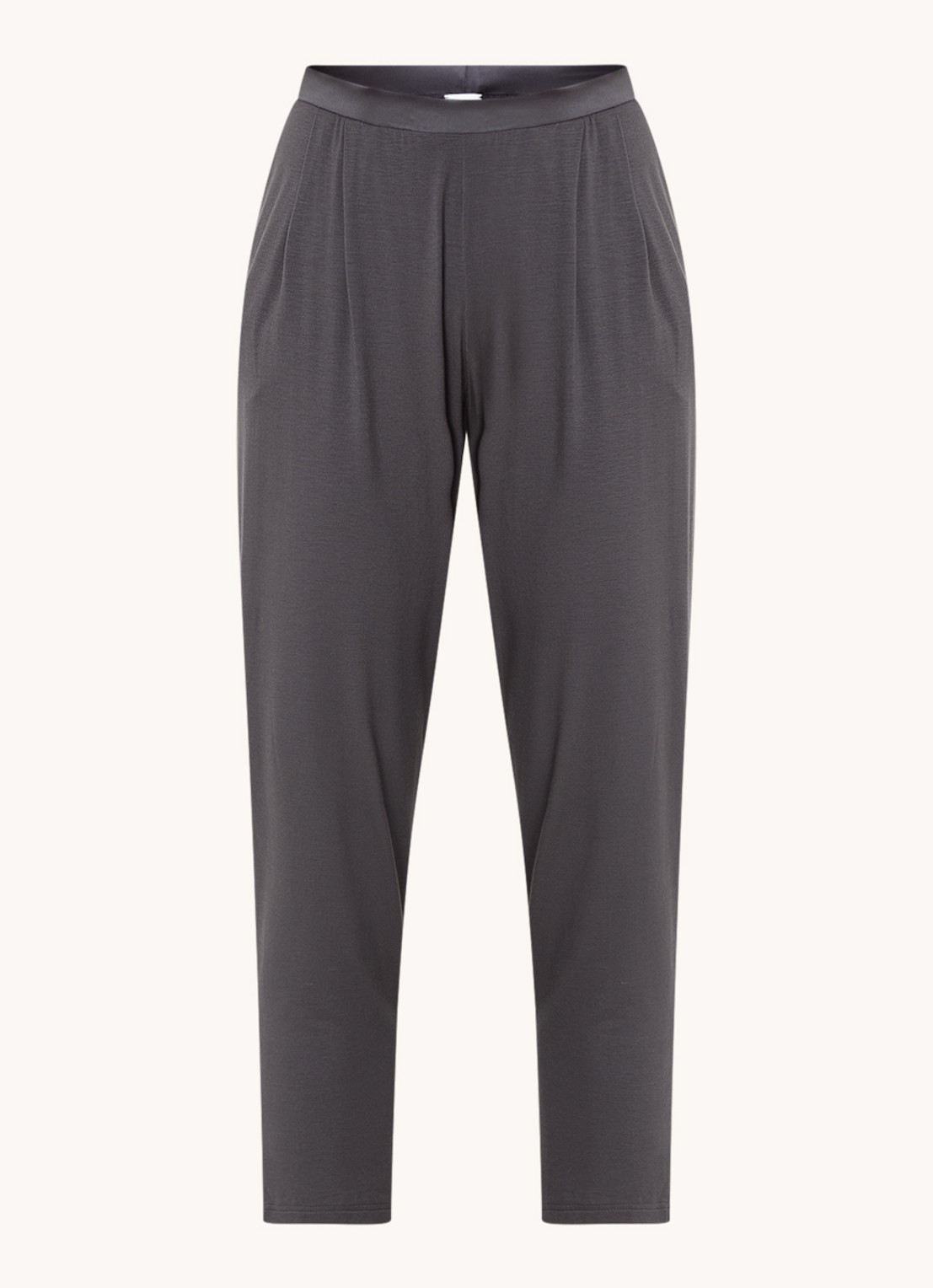Mey Pyjamabroek met steekzakken - voorkant 3 middengrijs