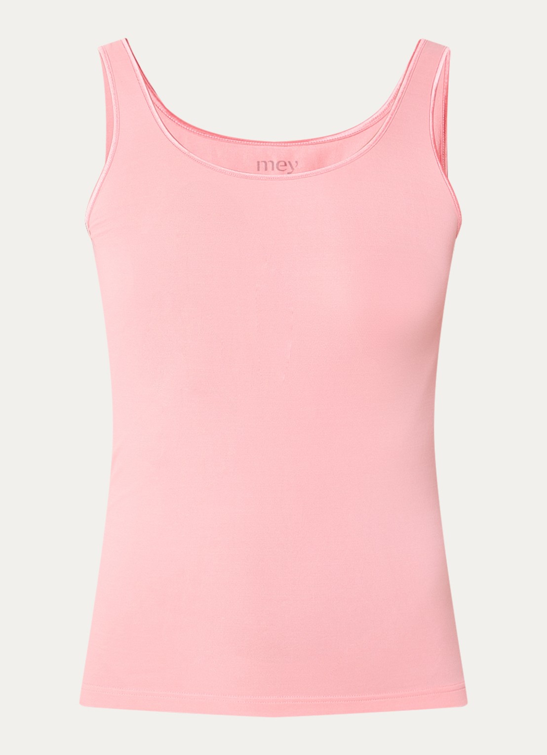 Mey Pyjamatop met ronde hals - voorkant 2 roze