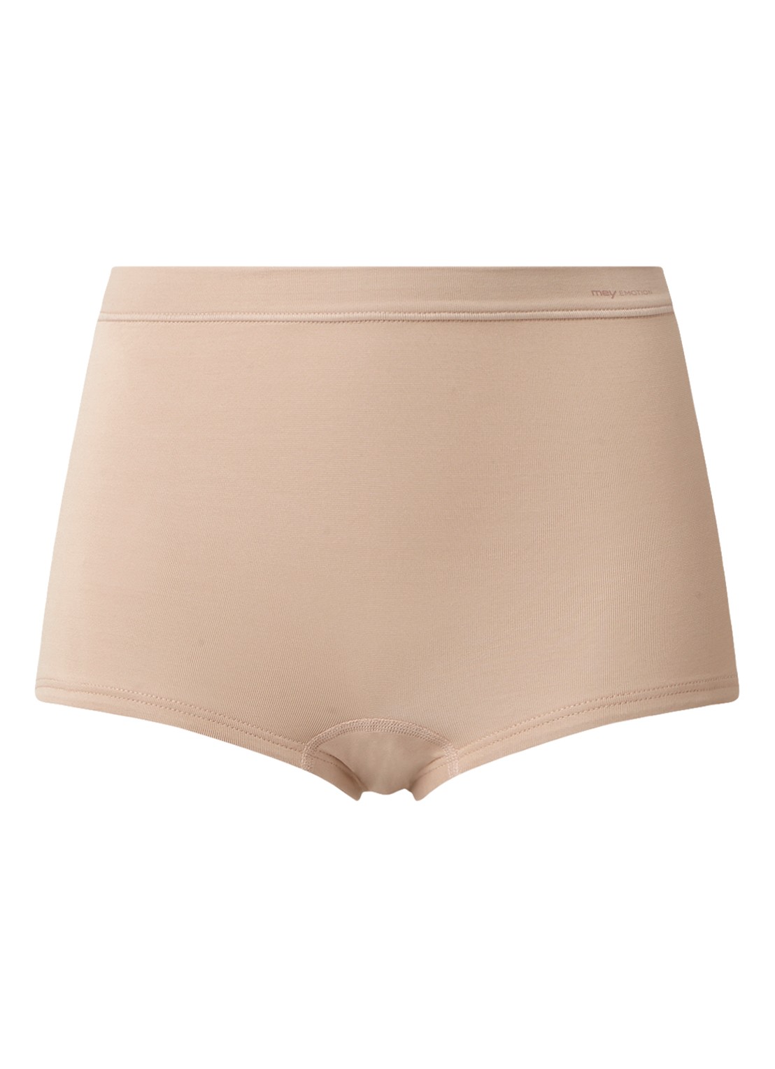 Mey Shorty met hoge taille - voorkant donkerbeige