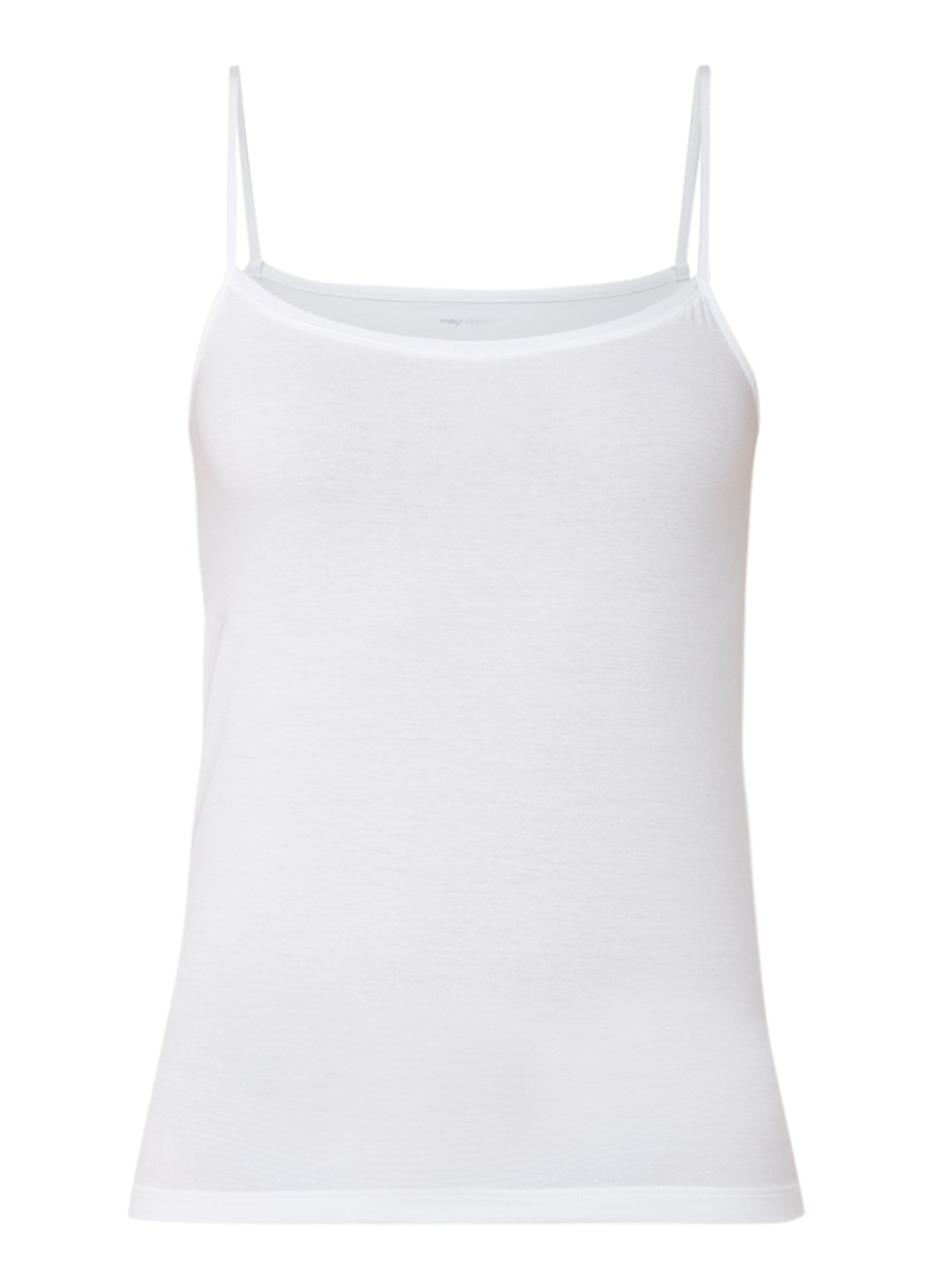 Mey Singlet van  katoen - voorkant 3 wit