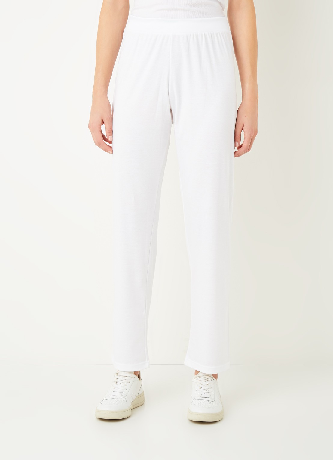 Mey Sleepsation pyjamabroek - detail wit