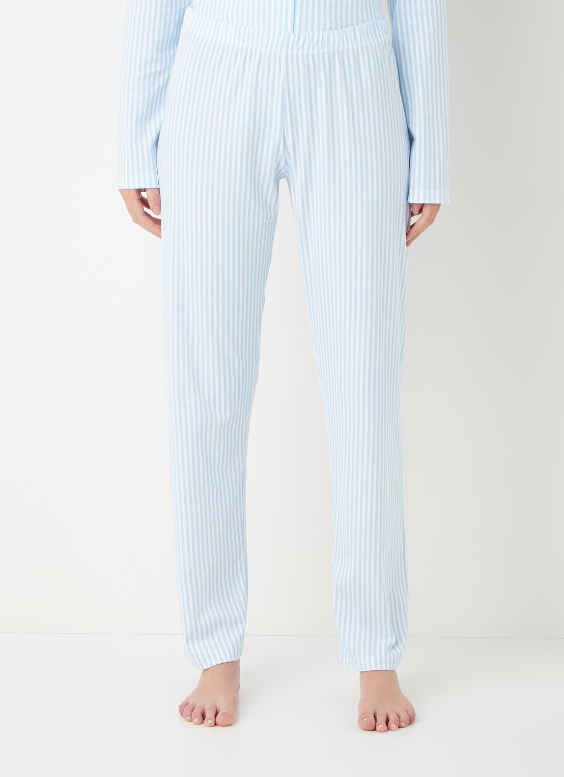 Mey Sleepsation pyjamabroek - detail lichtblauw