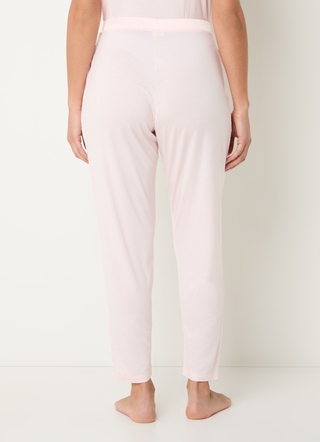 Mey Slim fit pyjamabroek - achterkant 2 roze