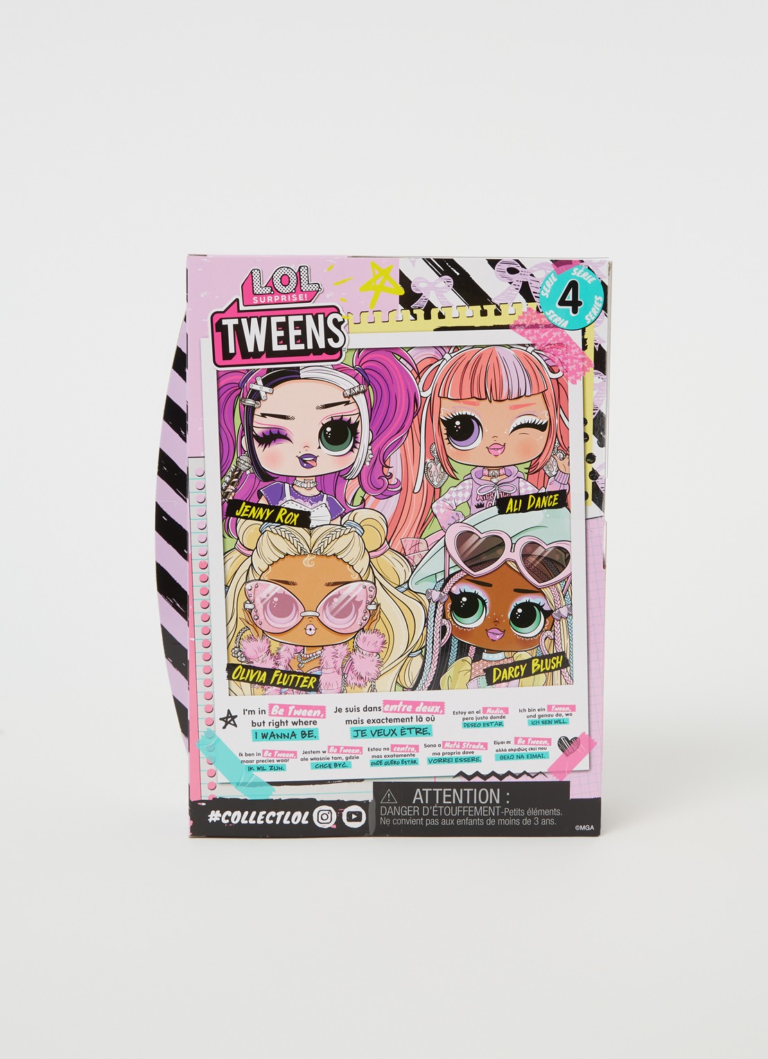MGA Entertainment L.O.L. Surprise! Tweens Doll - voorkant 2 roze