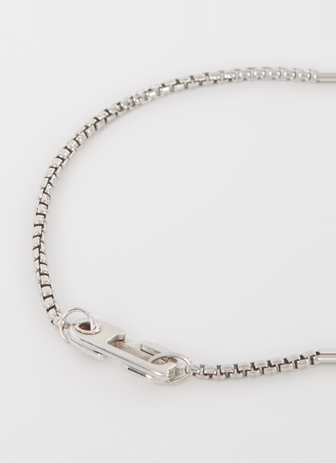 Miansai Annex schakelarmband van zilver - detail zilver