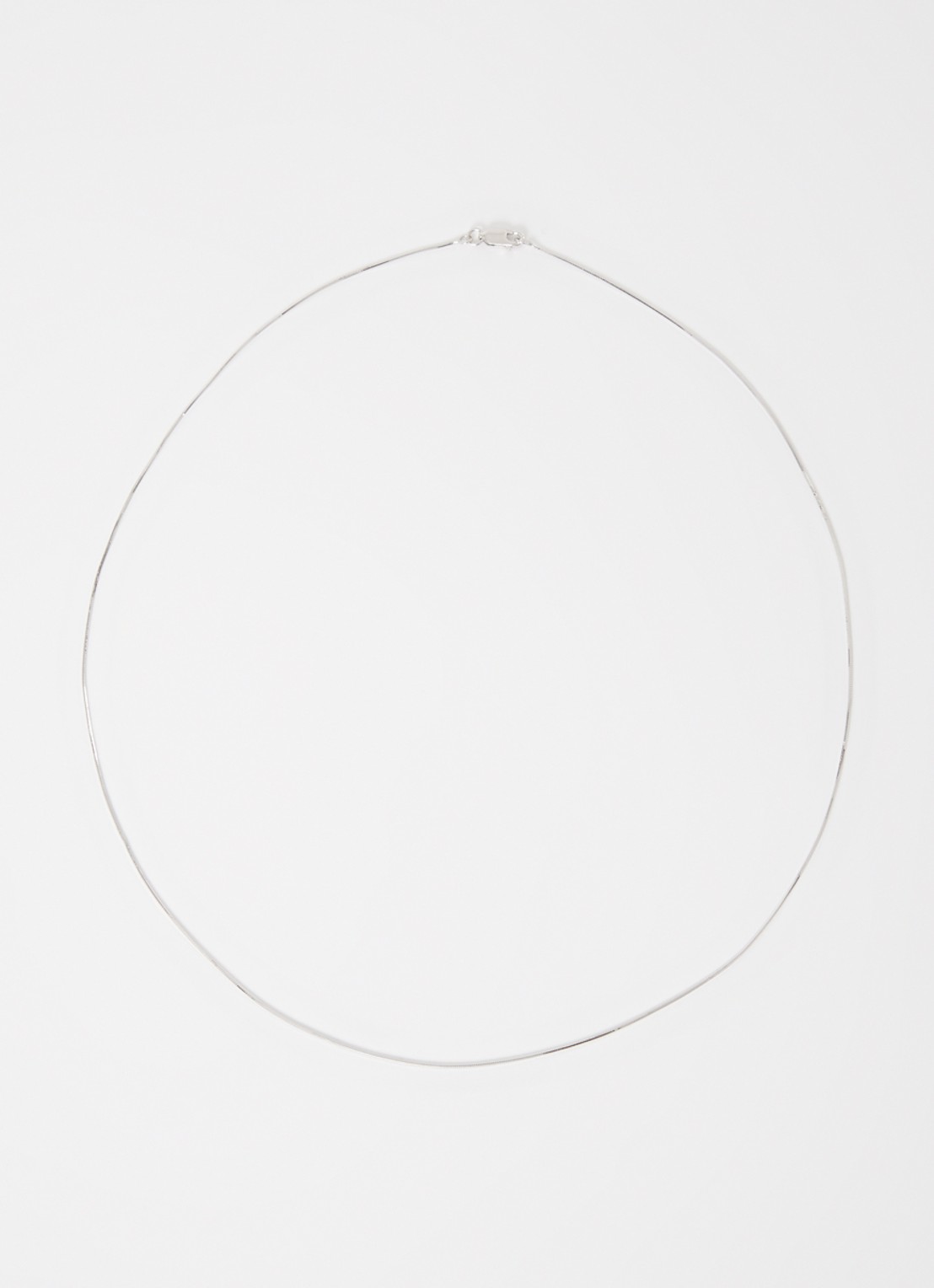 Miansai Lynx ketting van zilver  - detail zilver