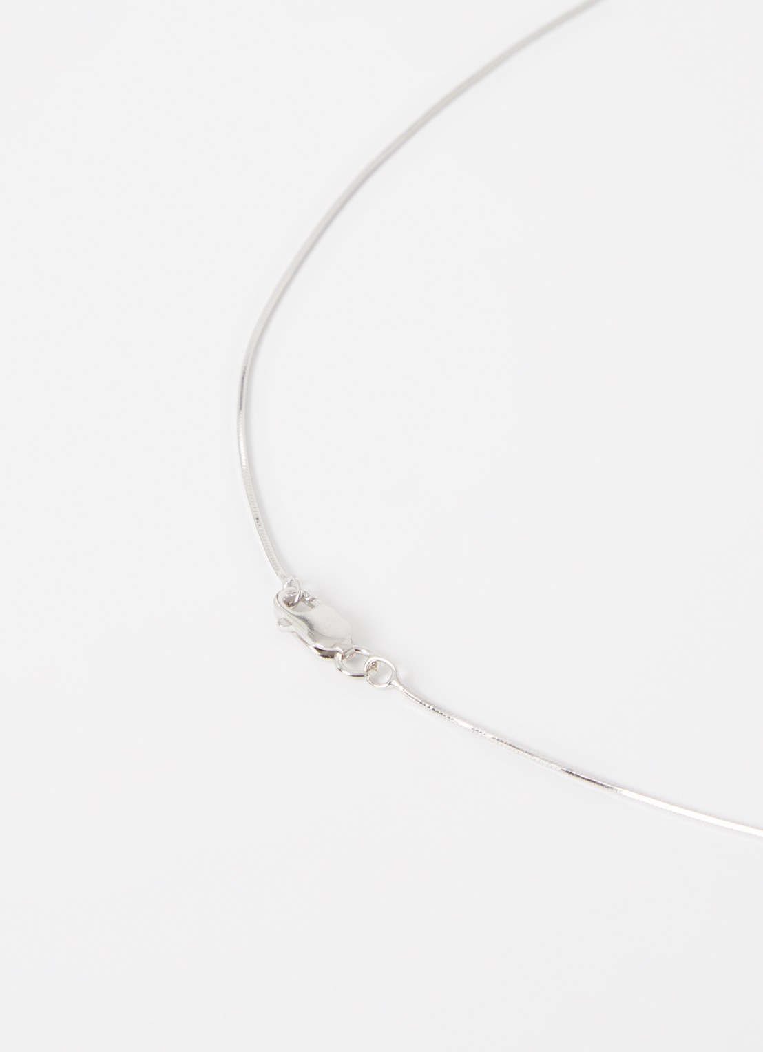 Miansai Lynx ketting van zilver  - detail 2 zilver