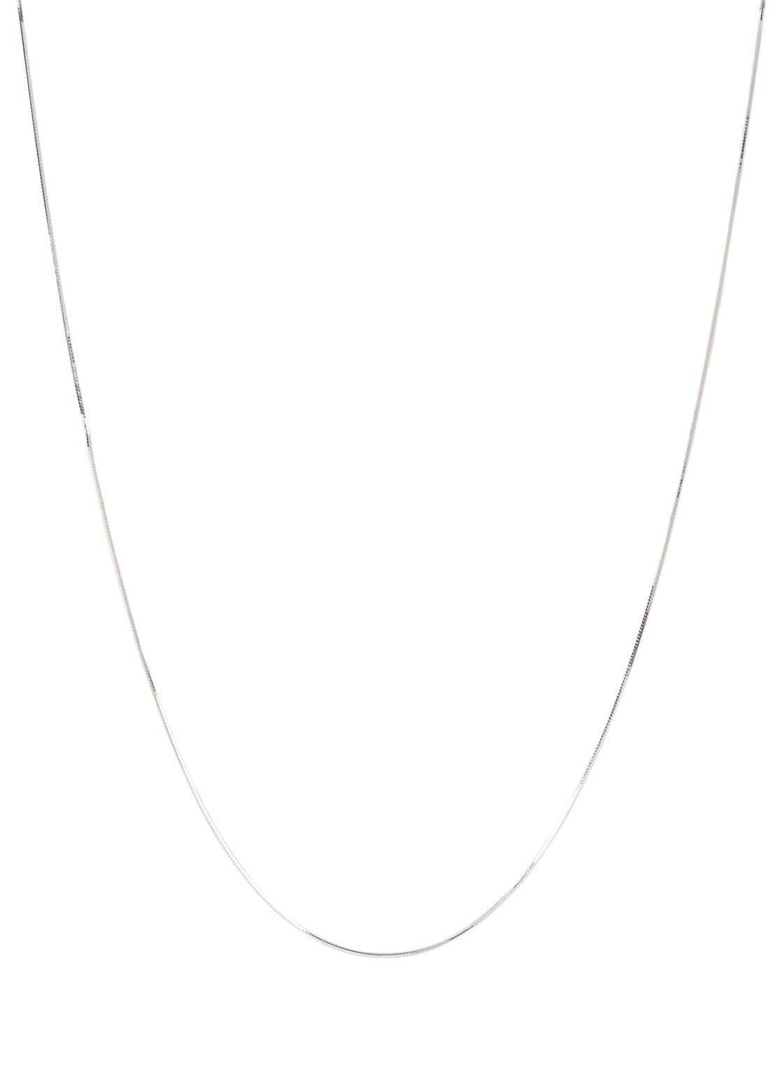 Miansai Lynx ketting van zilver  - voorkant 3 zilver