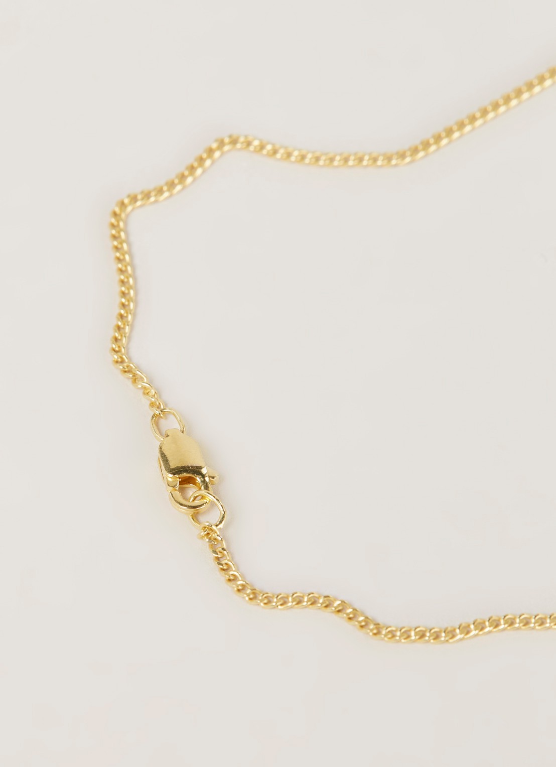 Miansai Miansai Lennox ketting verguld - detail goud