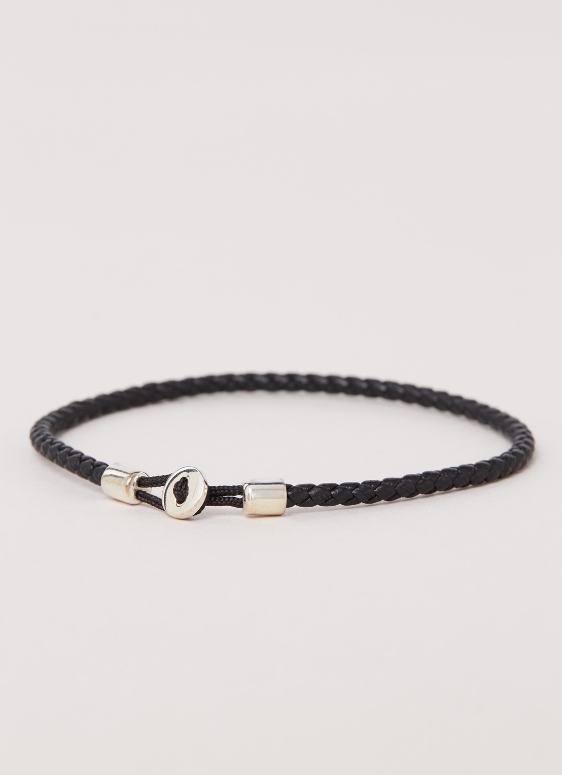 Miansai Nexus armband van leer - detail 2 zwart