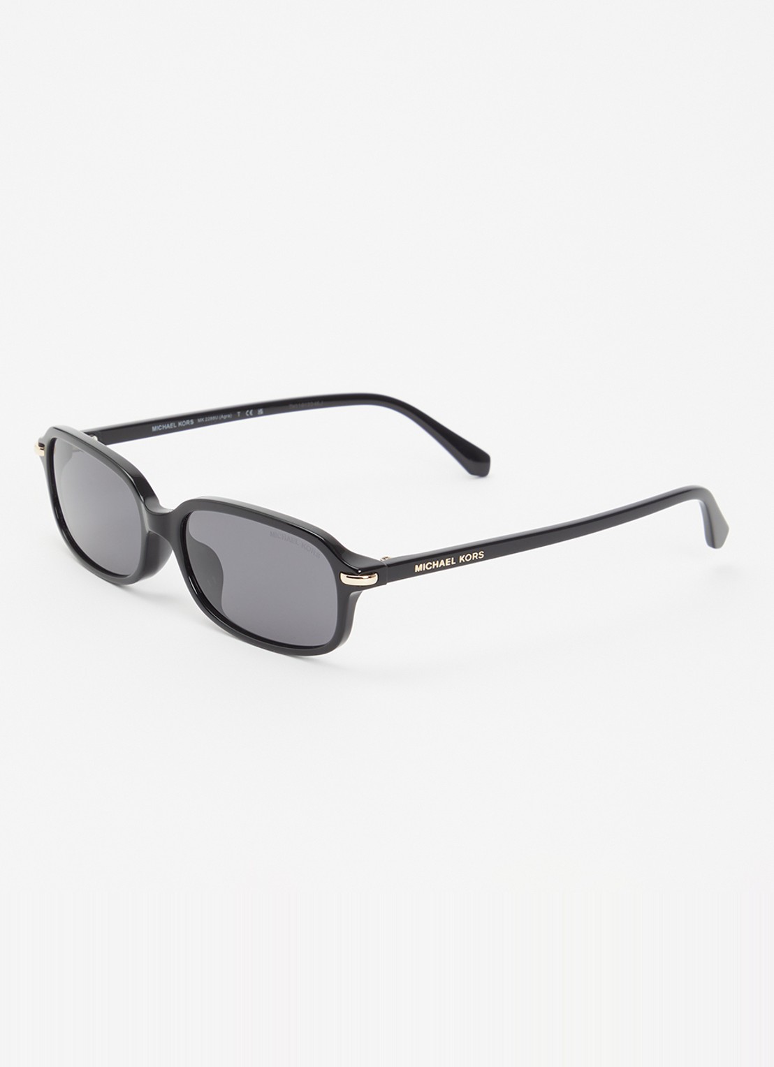 Michael Kors Agra zonnebril MK2288U - voorkant 4 zwart
