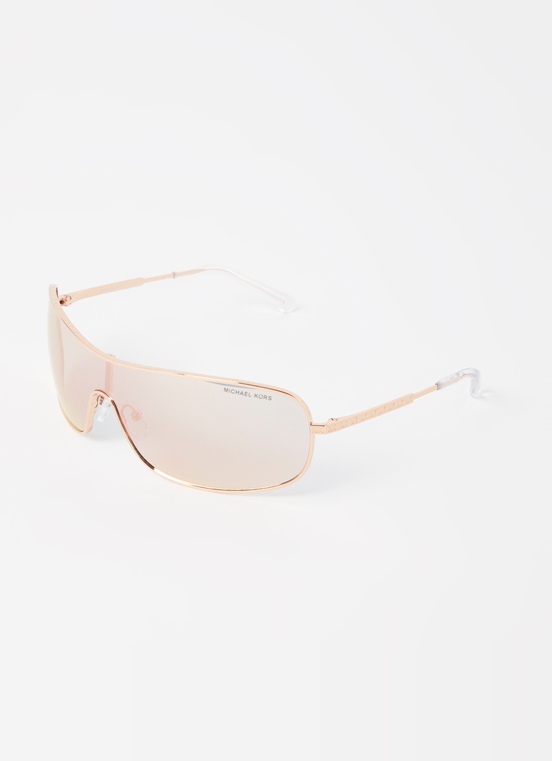 Michael Kors Aix zonnebril MK1139 - voorkant roségoud