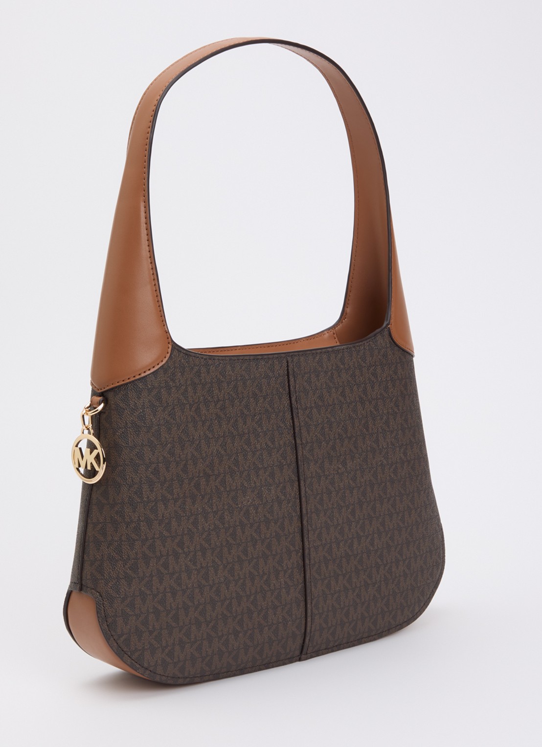 Michael Kors Alice schoudertas met logoprint - achterkant 4 bruin