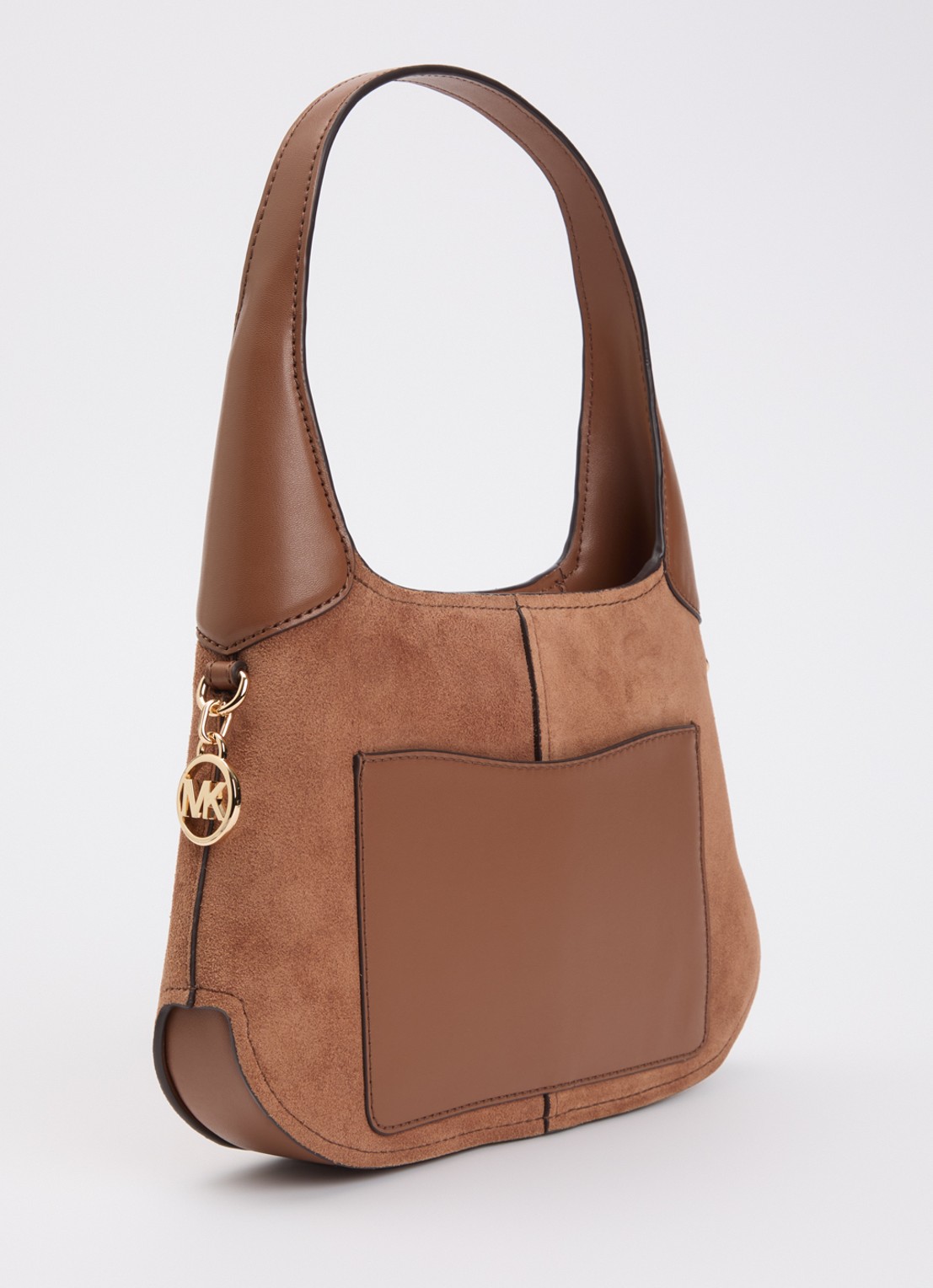 Michael Kors Alice schoudertas van suéde  - achterkant 5 bruin