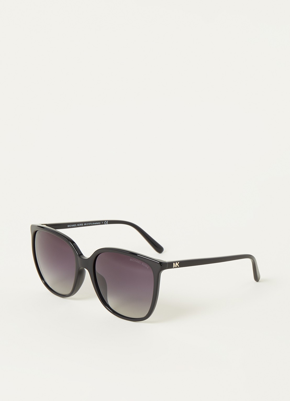 Michael Kors Anaheim zonnebril gepolariseerd MK2137U - voorkant zwart