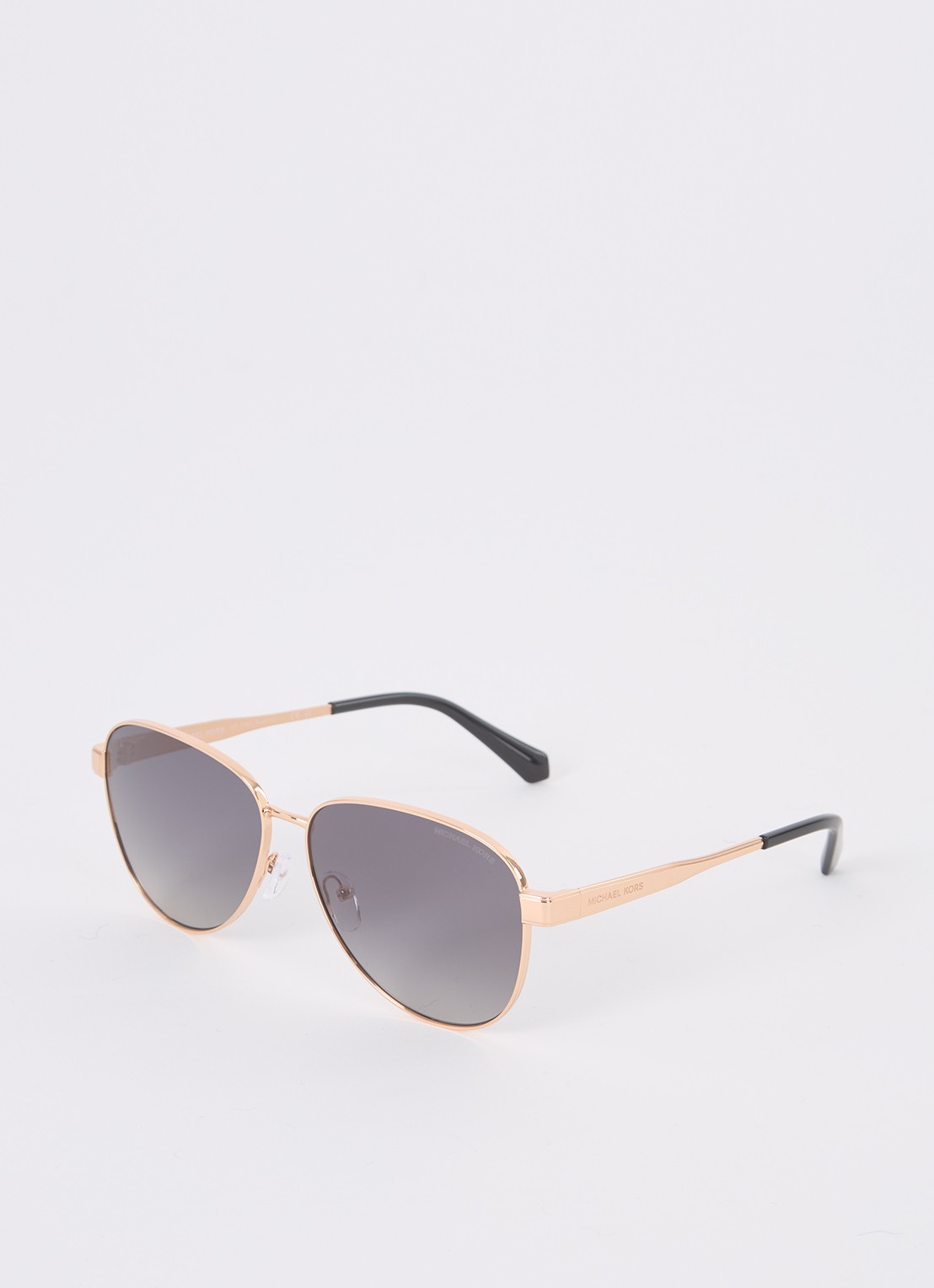 Michael Kors Biarritz zonnebril MK1160 - voorkant roségoud