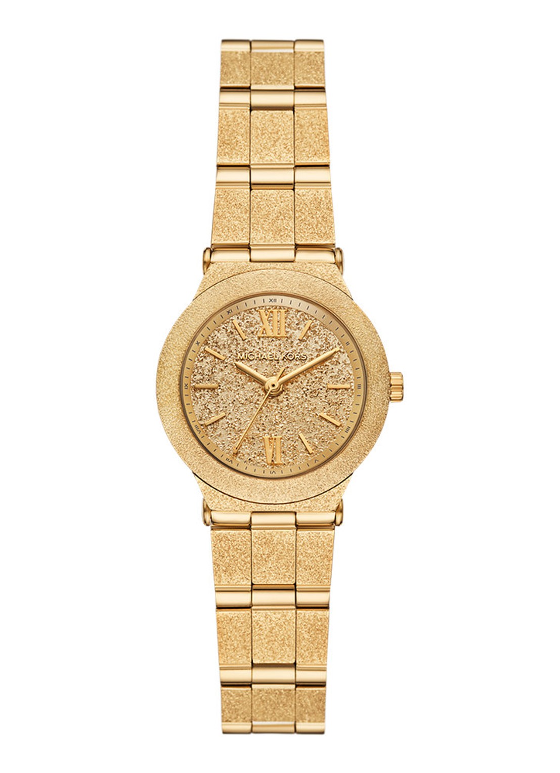 Michael Kors Billie horloge MK7554 - voorkant 4 goud