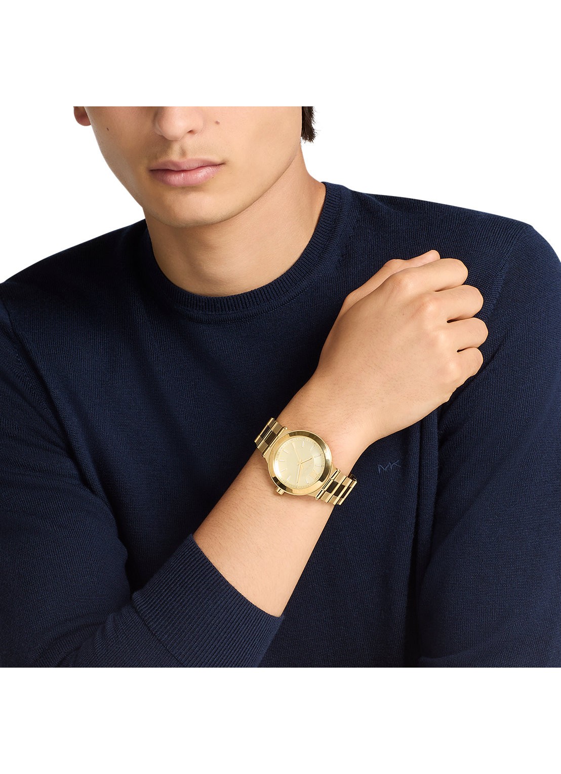 Michael Kors Billie horloge MK9273 - detail 3 goud