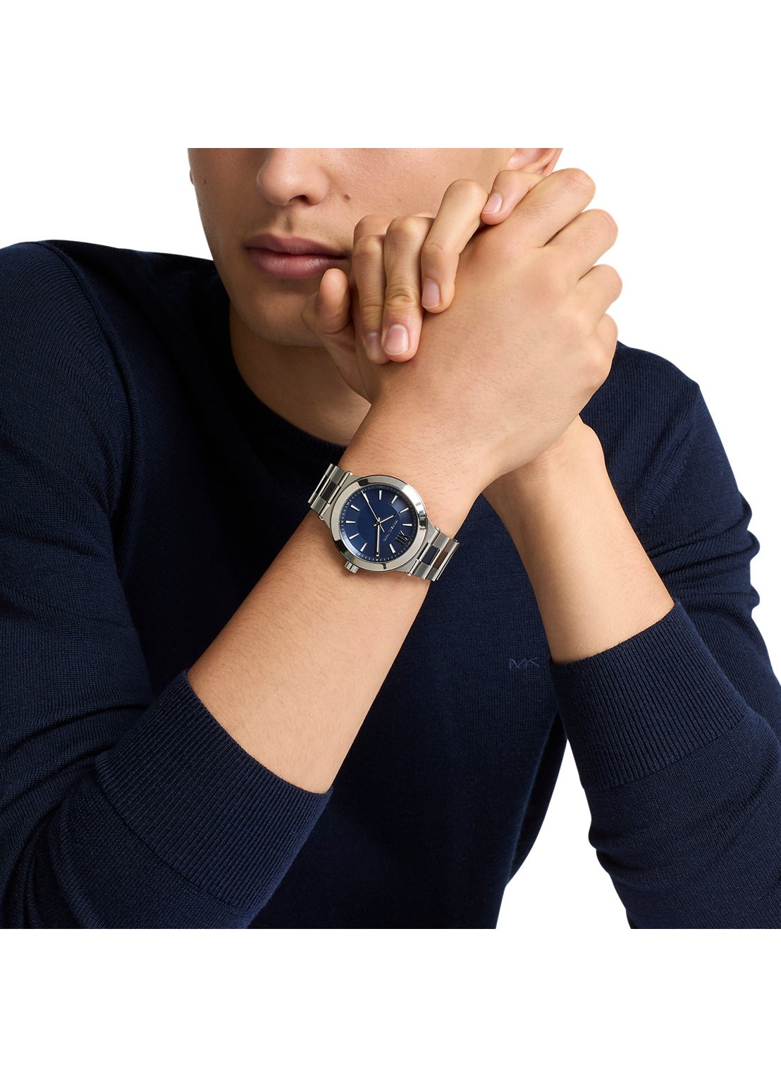 Michael Kors Billie horloge MK9284 - detail 3 zilver