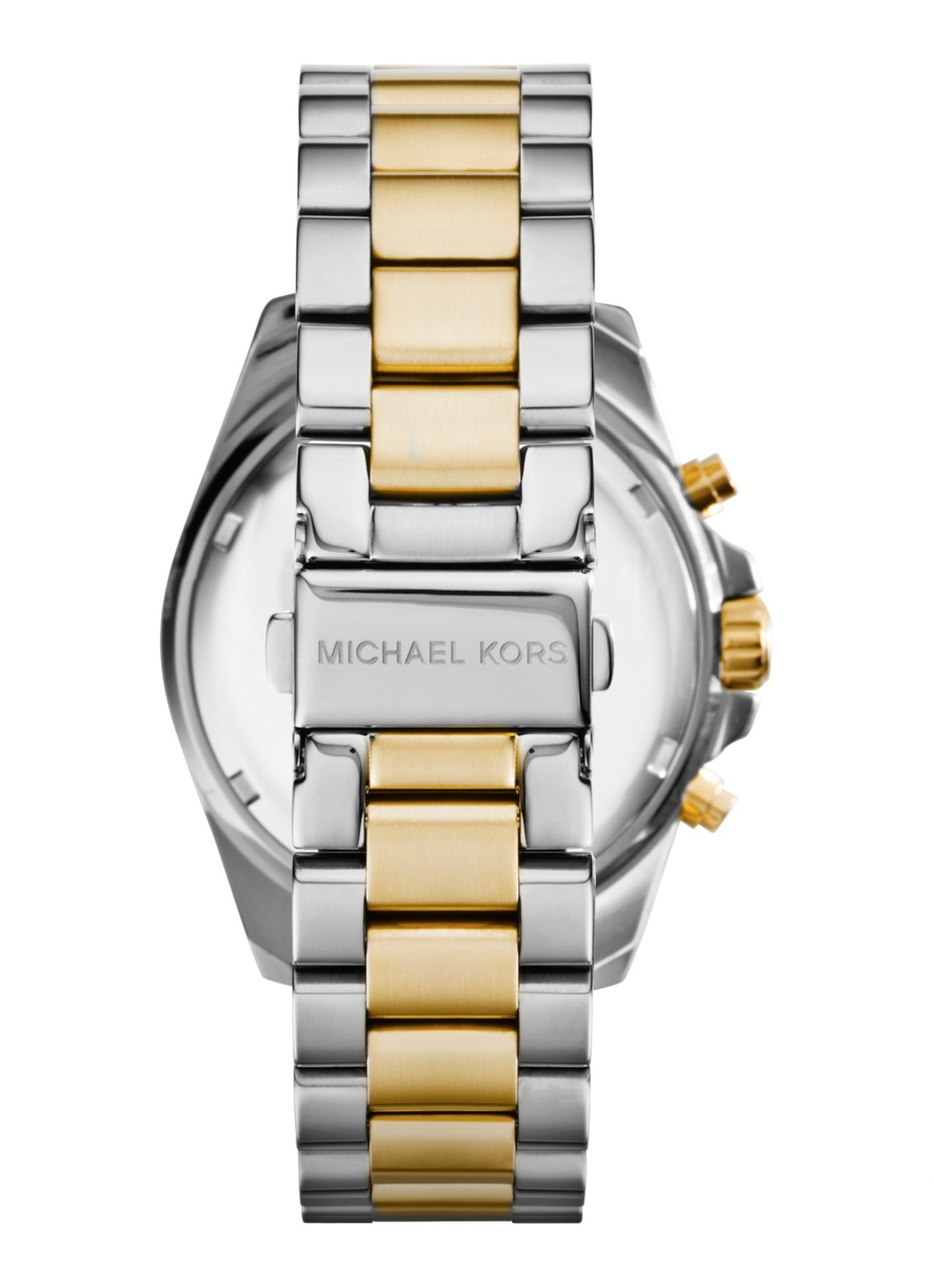 Michael Kors Bradshaw horloge MK5976 - voorkant 3 goud