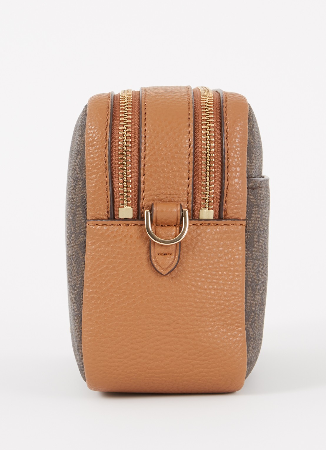 Michael Kors Bryant crossbodytas met afneembare schouderriem - detail 4 roestbruin