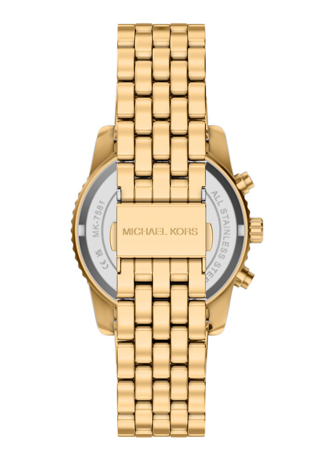 Michael Kors Bryant horloge MK7581 - detail goud