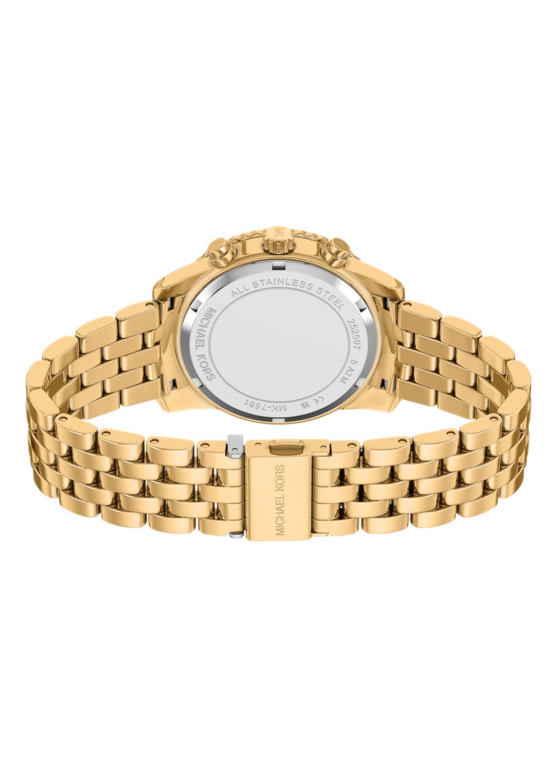 Michael Kors Bryant horloge MK7581 - detail 4 goud