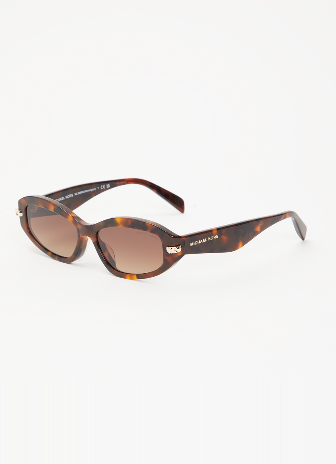 Michael Kors Cat Eye zonnebril MK2260D - voorkant bruin