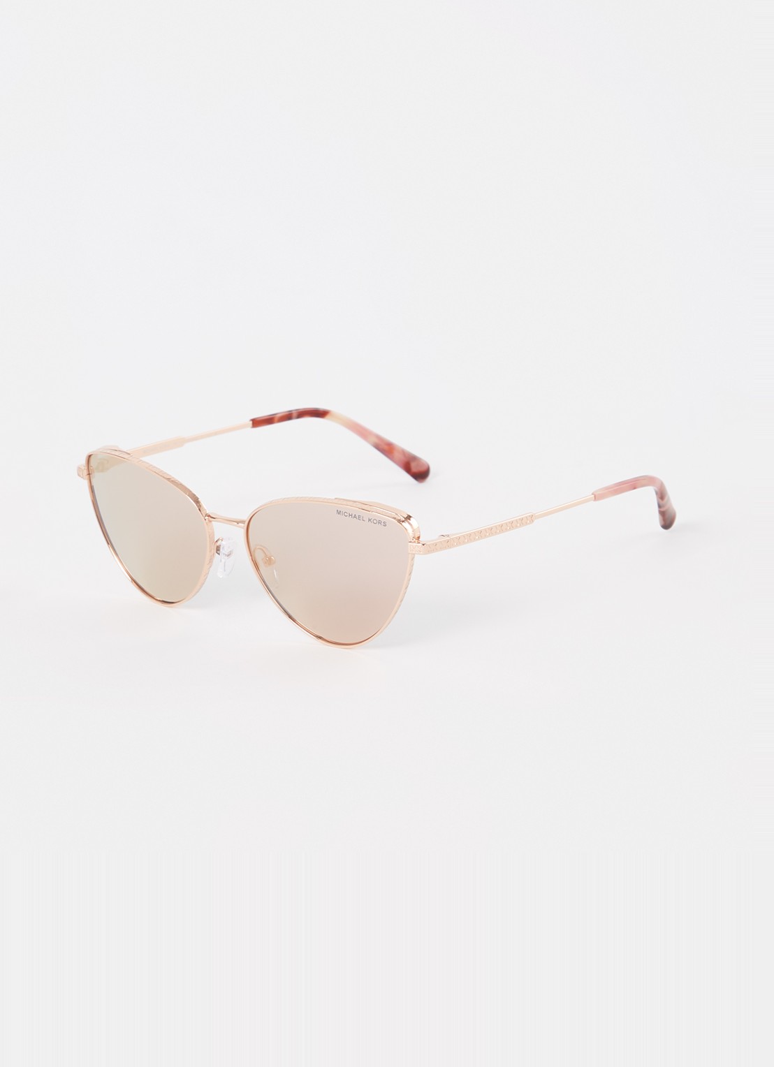 Michael Kors Cortez zonnebril MK1140 - voorkant roségoud