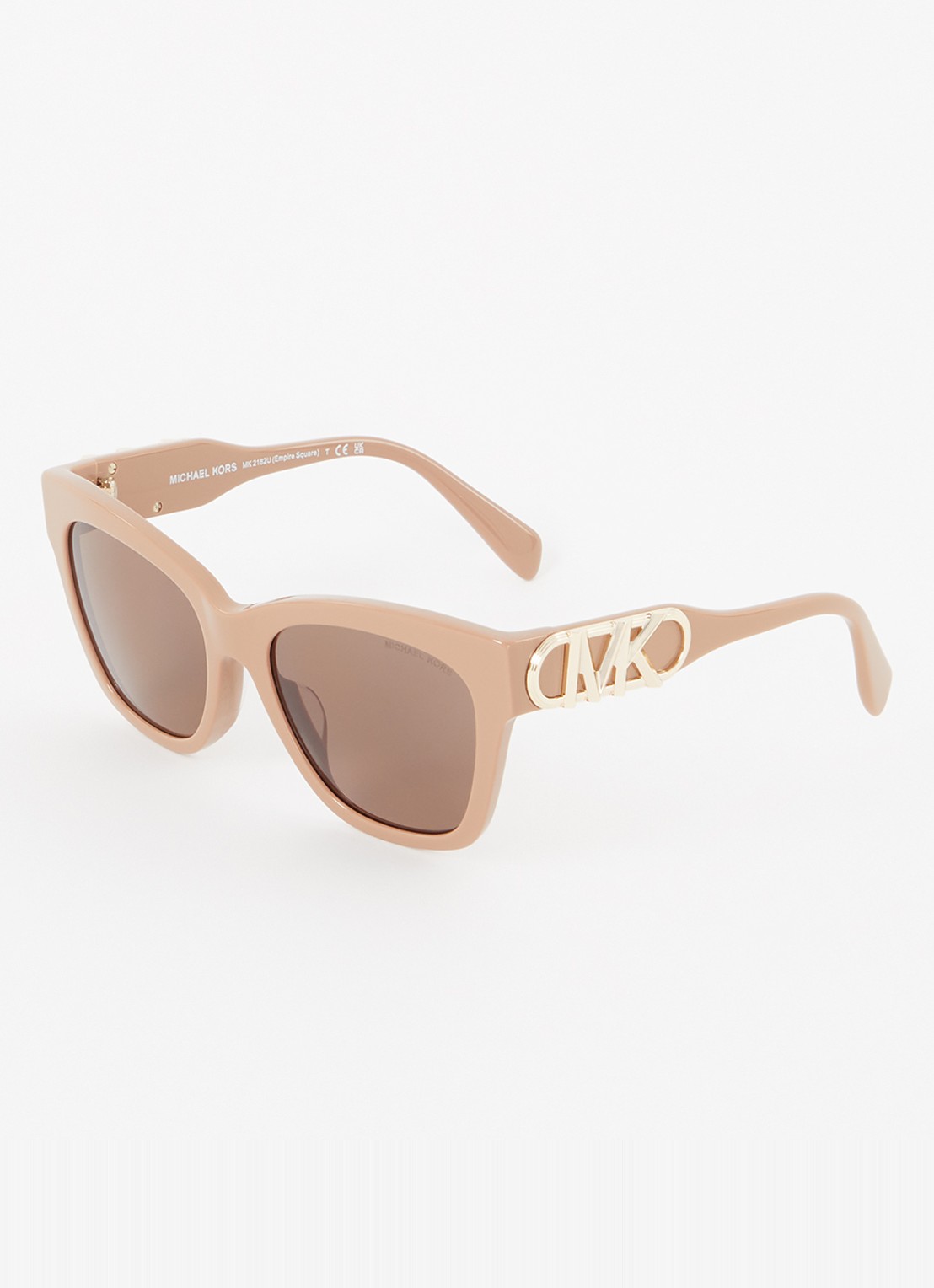 Michael Kors Empire Square zonnebril gepolariseerd MK2182U - voorkant camel