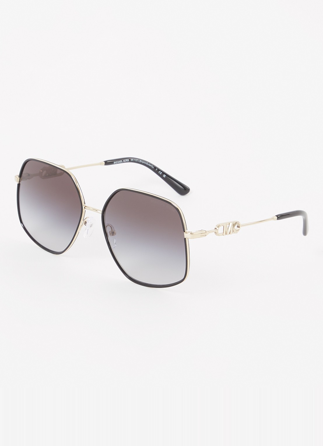 Michael Kors Empire zonnebril MK1127J  - voorkant zwart