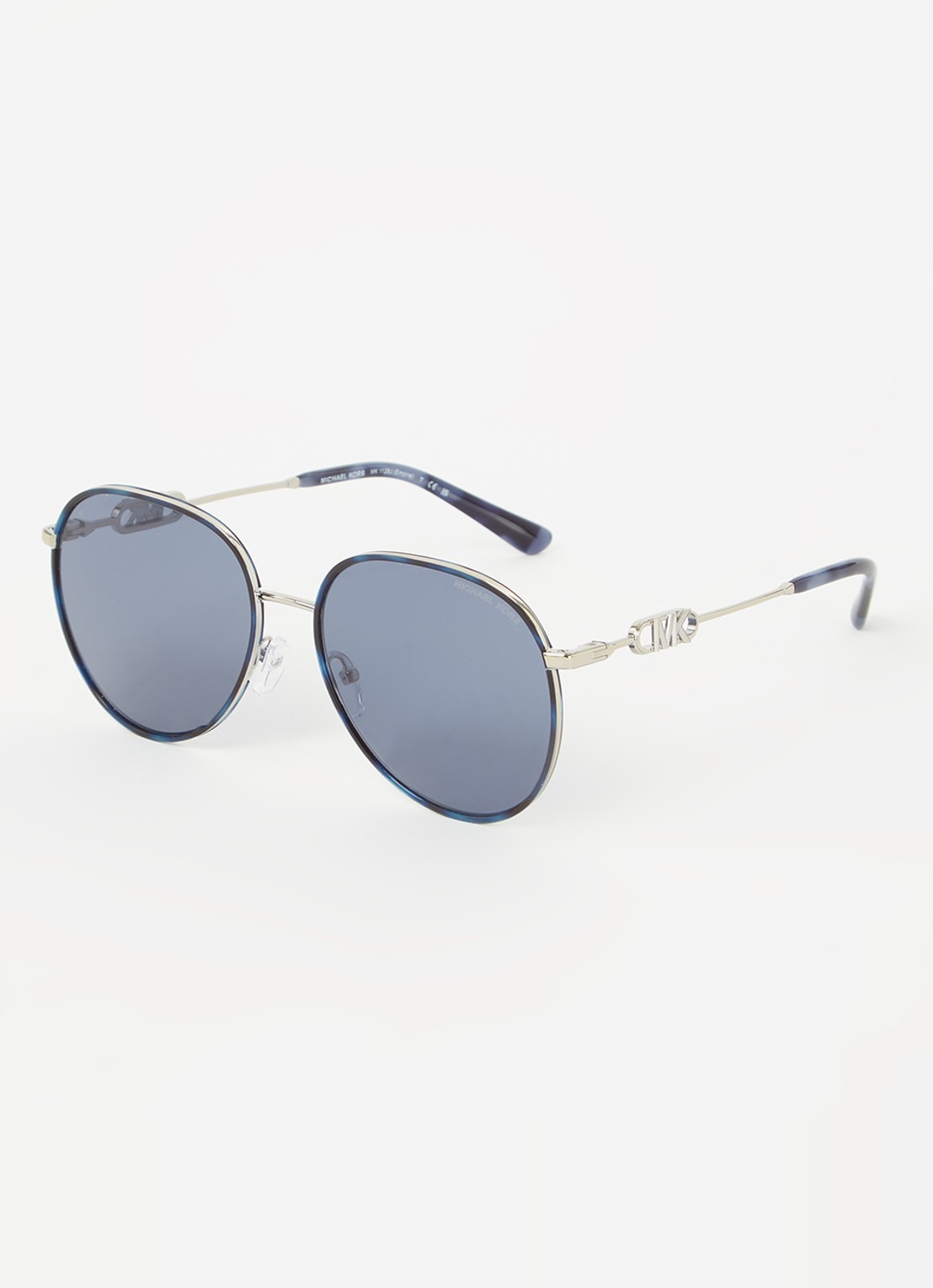 Michael Kors Empire zonnebril MK1128J - voorkant zilver