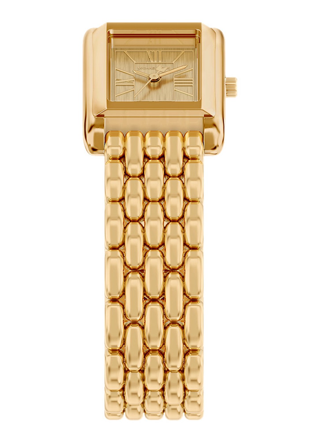 Michael Kors Essex horloge MK4997 - detail 3 goud
