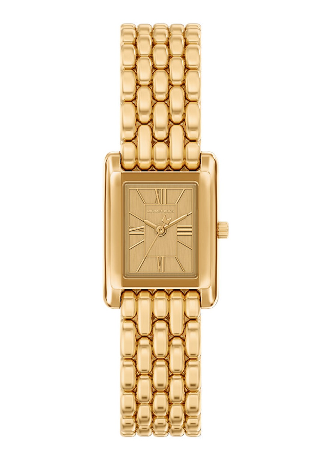 Michael Kors Essex horloge MK4997 - voorkant 6 goud